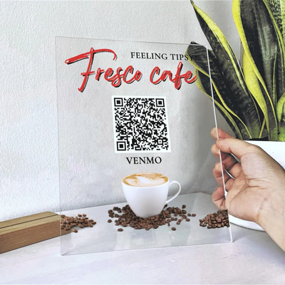 Boost Customer Engagement with Business QR Code Logo Signs