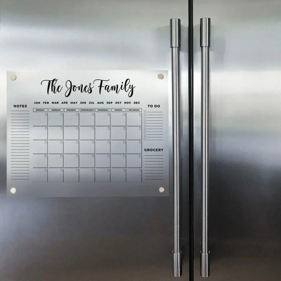 Enhancing Family Harmony with Fridge Magnetic Calendars