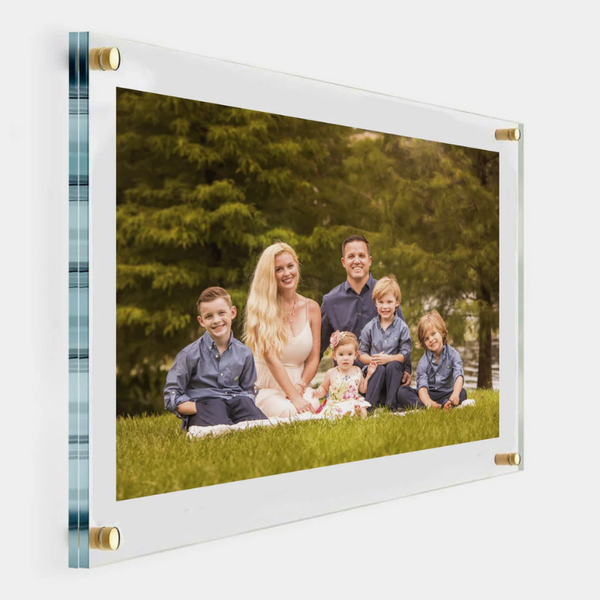 Showcasing Memories: The Floating Acrylic Frame