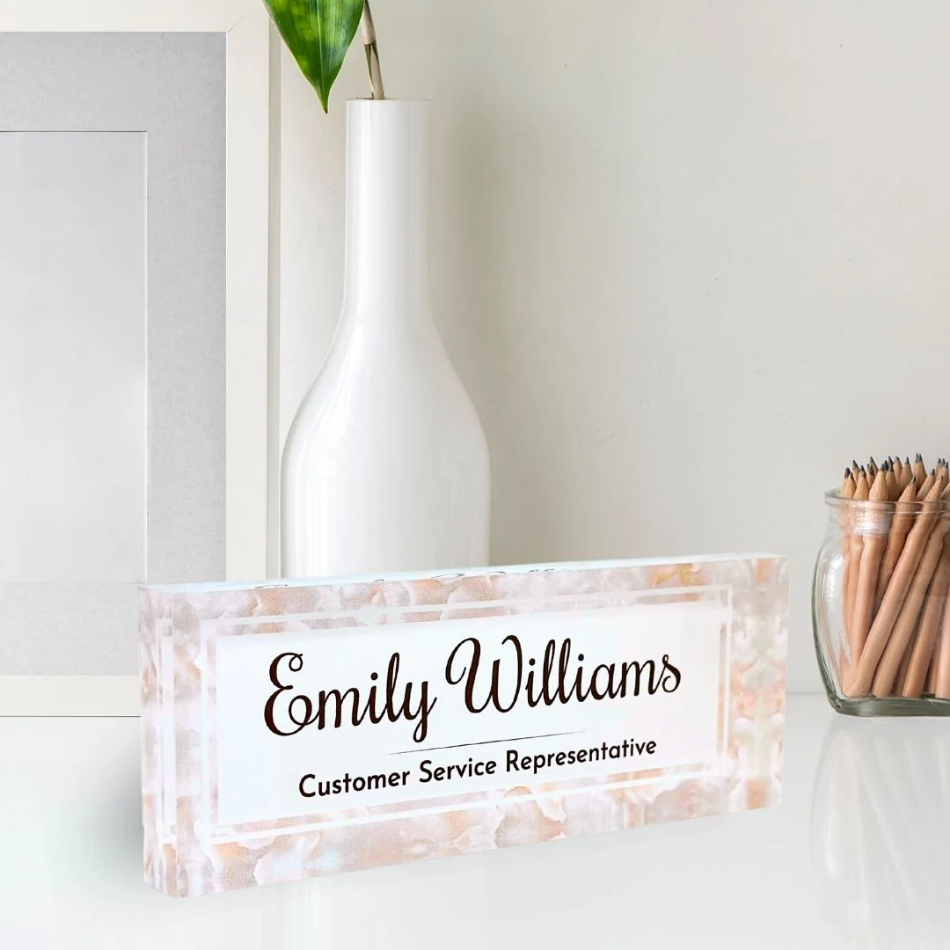 The Perfect Santa Gift: Personalized Name Blocks for Colleagues