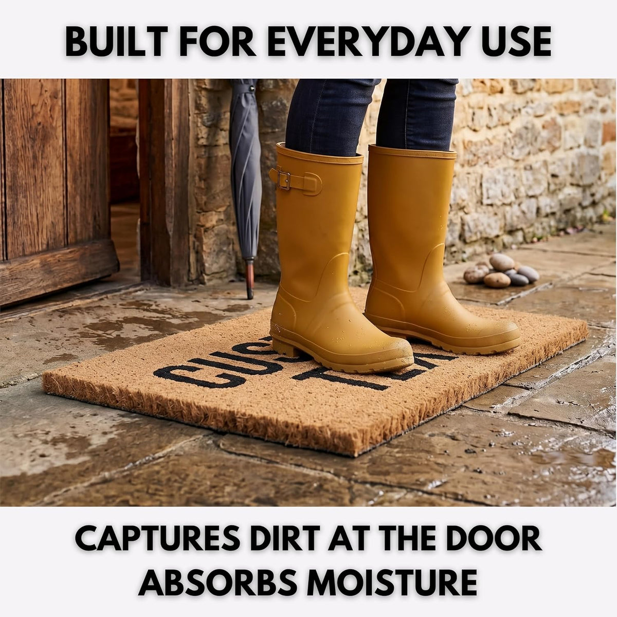 Custom Text Doormat