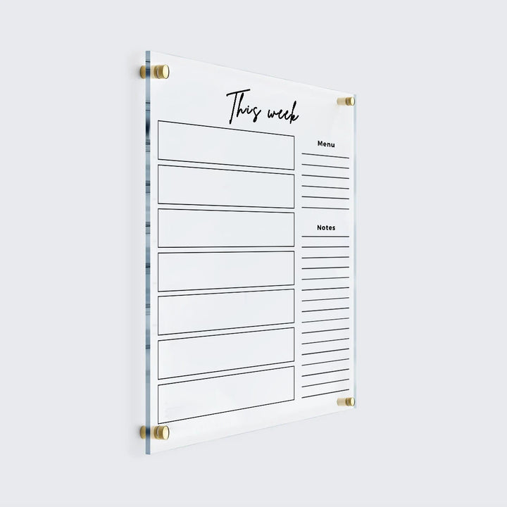 Custom Weekly To Do Planner