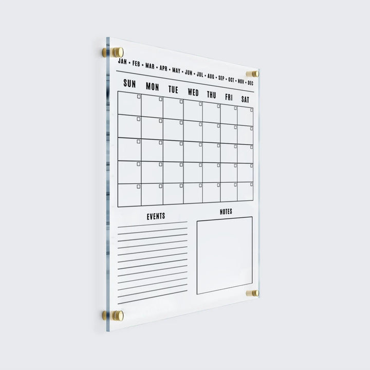 Monthly Vertical Custom Wall Calendar