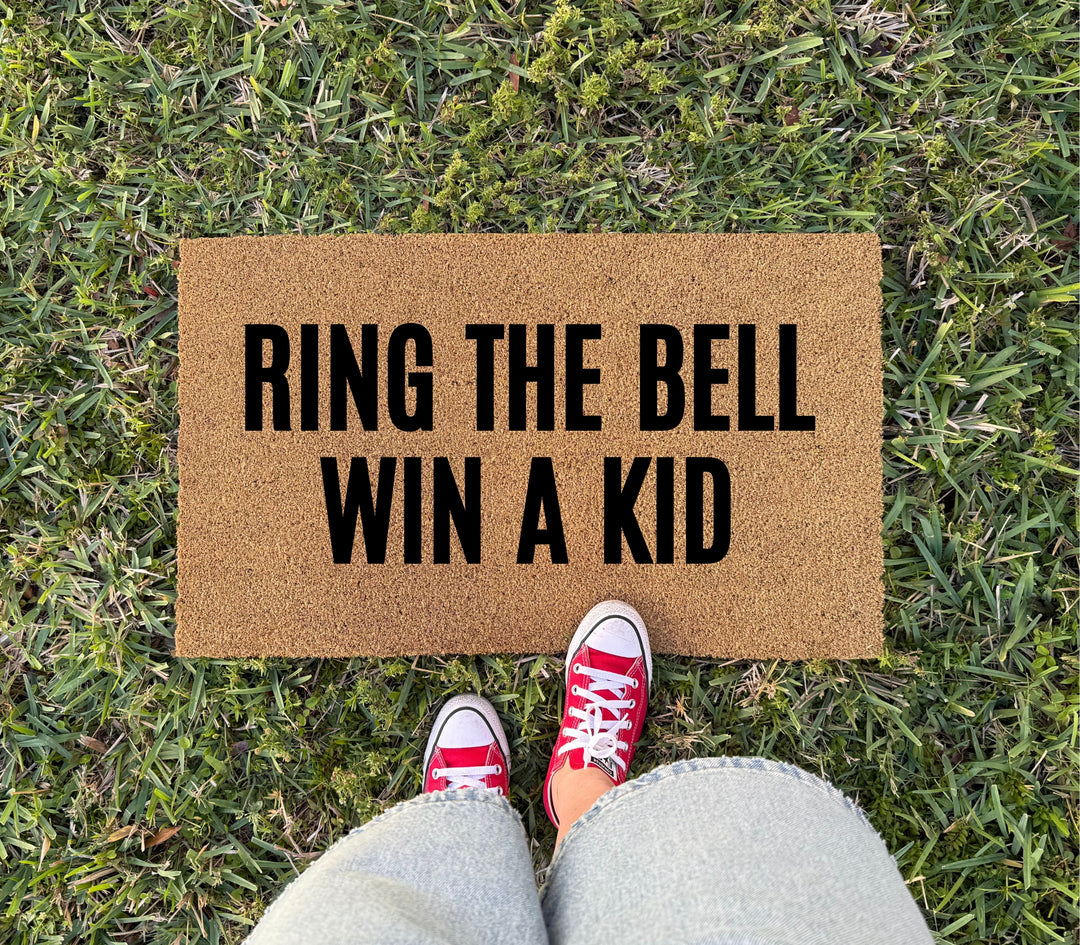 Ring The Bell Win a Kid Doormat
