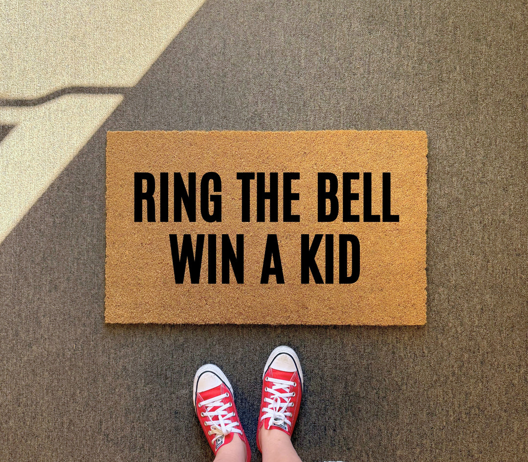 Ring The Bell Win a Kid Doormat