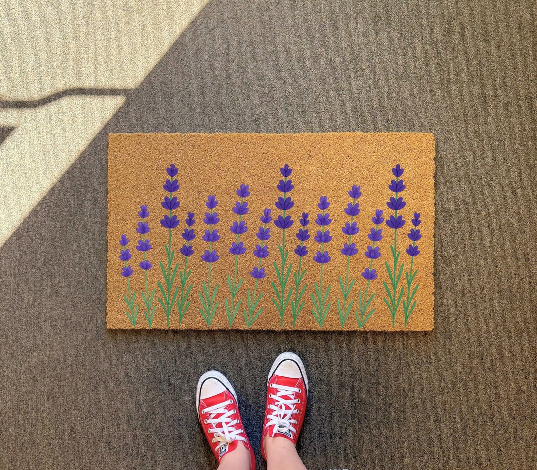Lavender Doormat