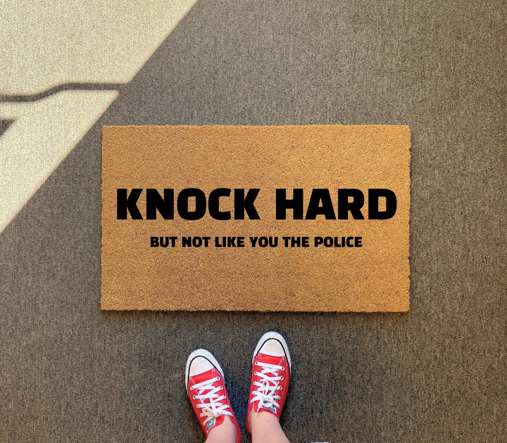 Knock Hard Doormat