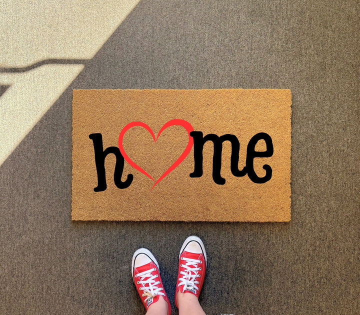 Home Heart Doormat