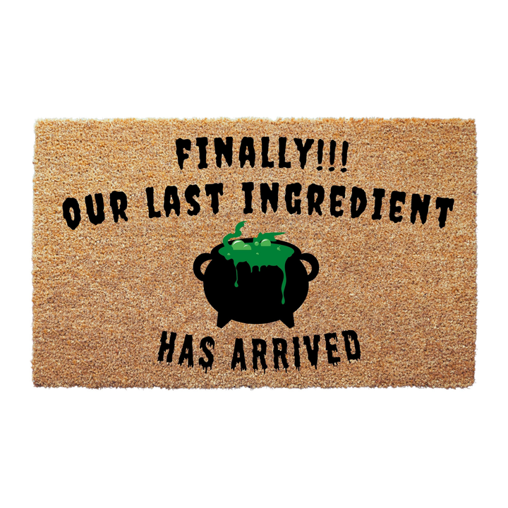 Last Ingredient Doormat