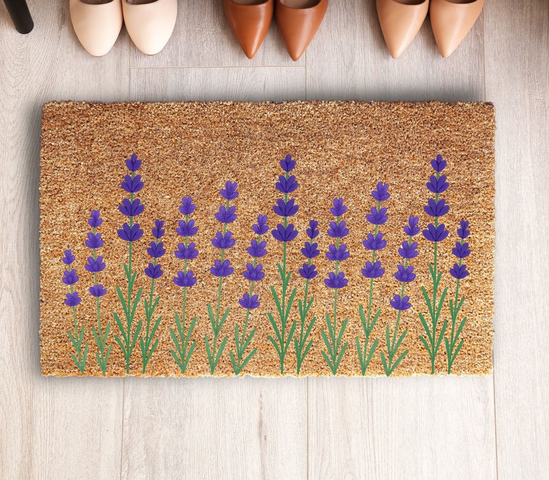 Lavender Doormat