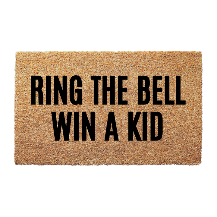 Ring The Bell Win a Kid Doormat