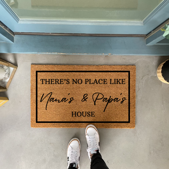 There's No Place Like Grandma and Grandpa's House Doormat