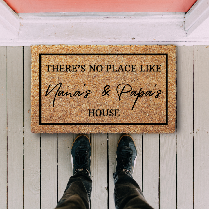 There's No Place Like Grandma and Grandpa's House Doormat