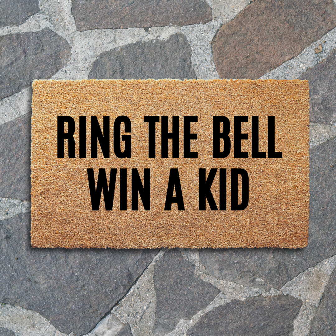 Ring The Bell Win a Kid Doormat