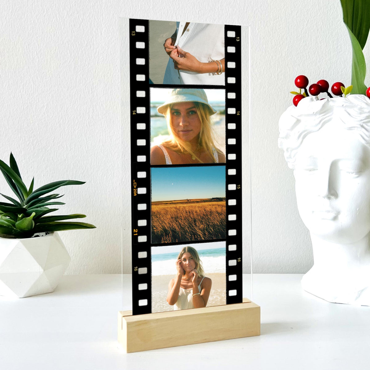 Film Strip Photo Plaque