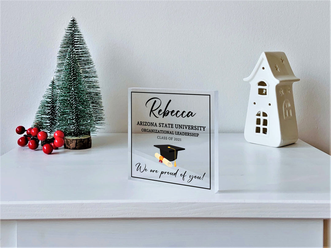 Personalized Graduation Keepsake Gift