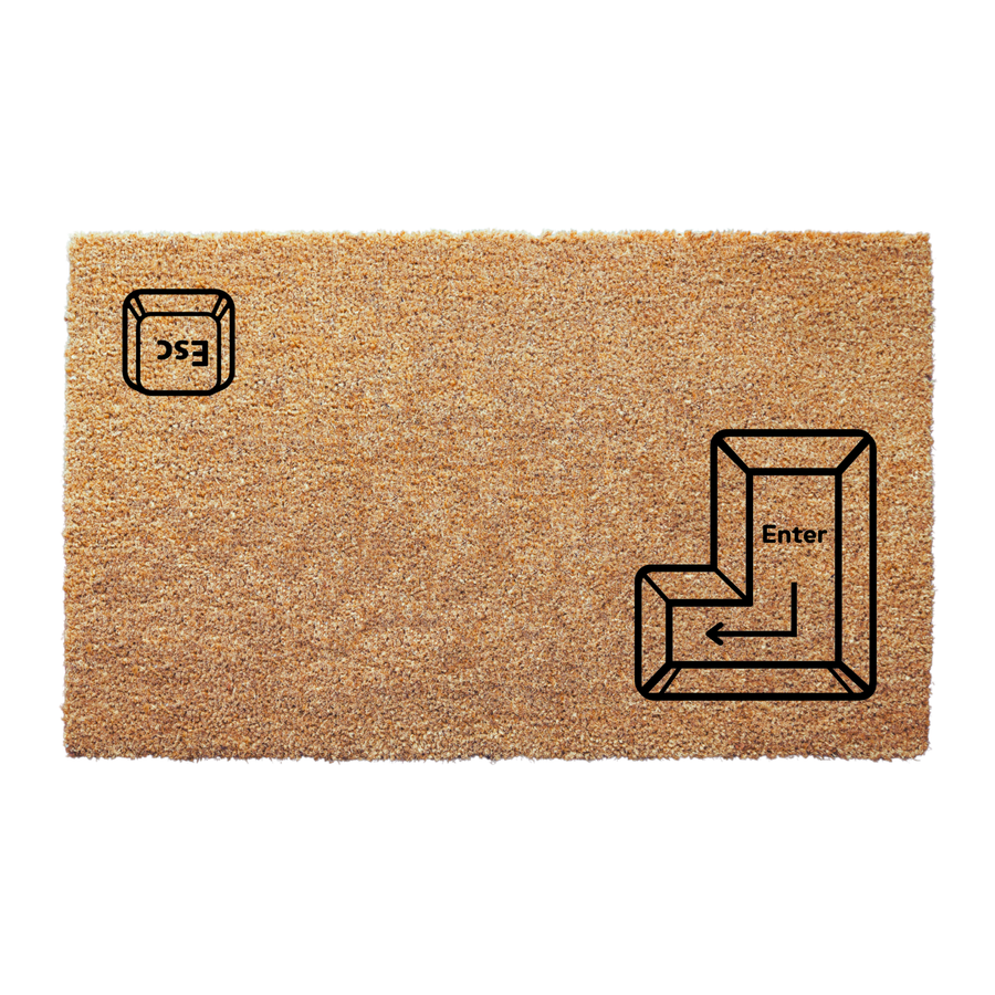 Enter Escape Home Doormat