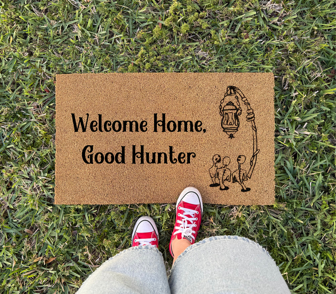 Welcome Home Hunter Doormat