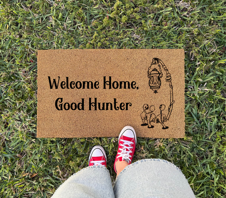 Welcome Home Hunter Doormat