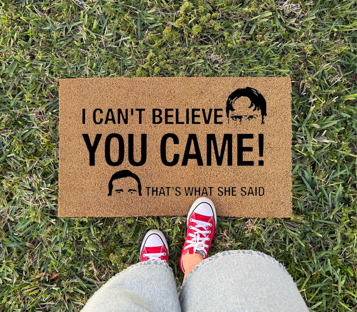 Ironic Doormat For Decorative Entryway