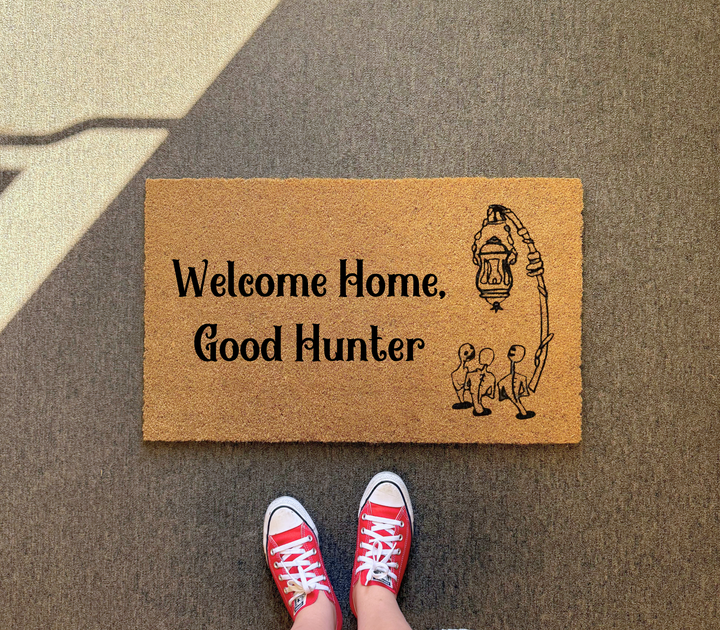Welcome Home Hunter Doormat