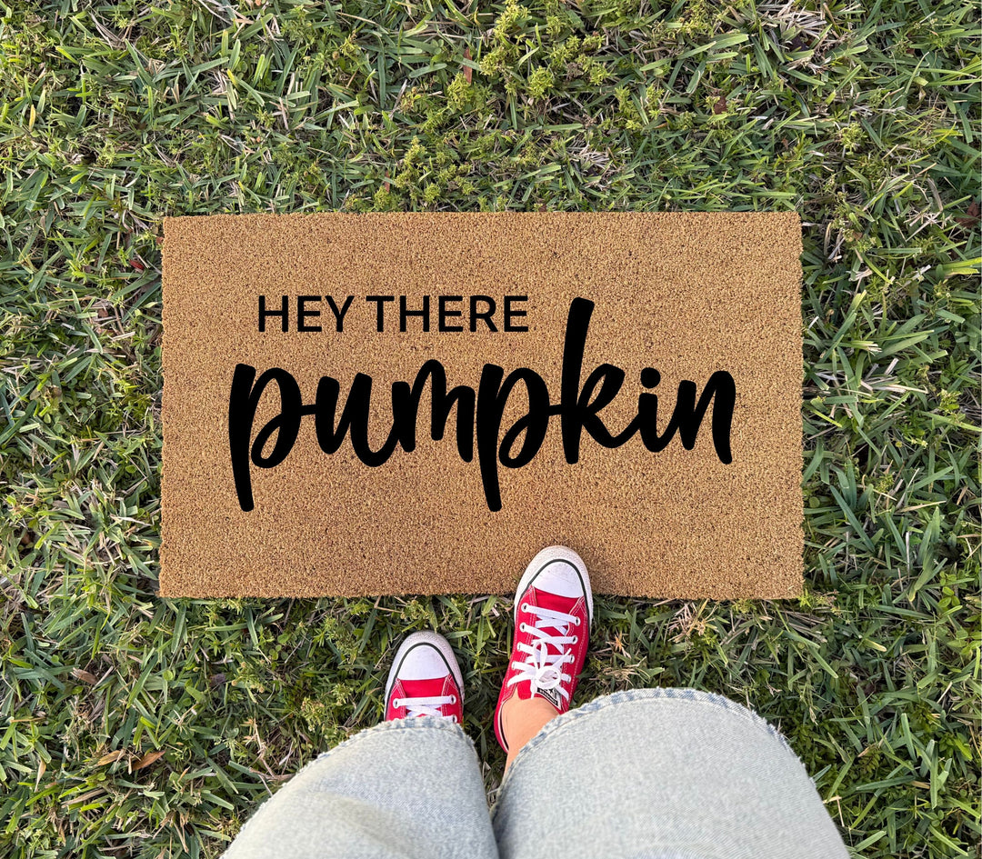 Hey There Pumpkin Doormat