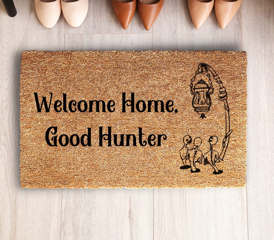 Welcome Home Hunter Doormat