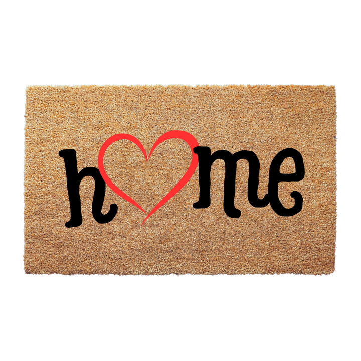Home Heart Doormat