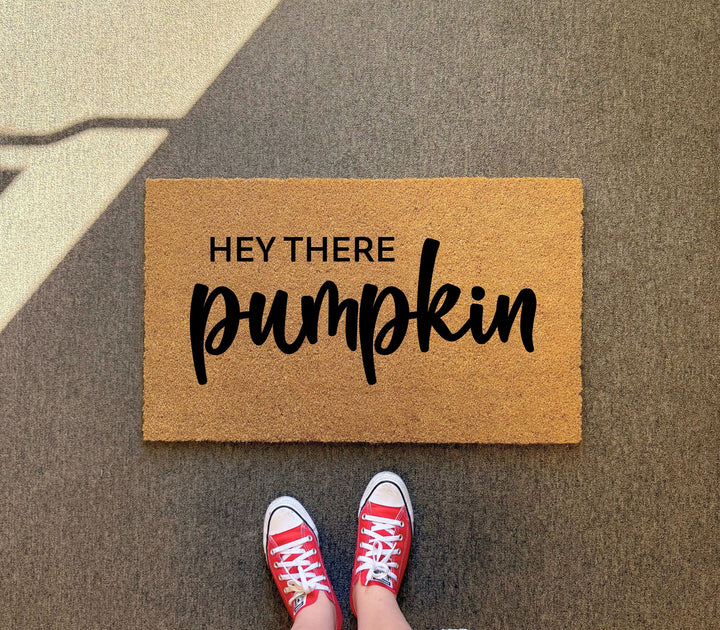 Hey There Pumpkin Doormat
