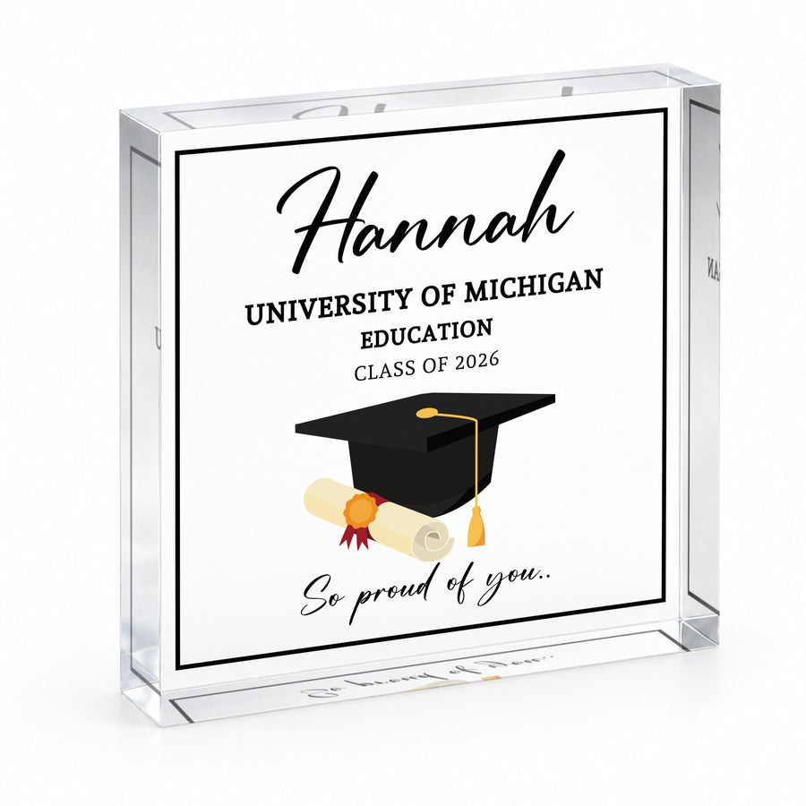 Personalized Graduation Keepsake Gift