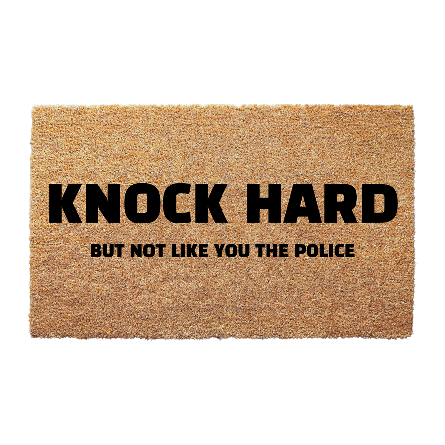Knock Hard Doormat