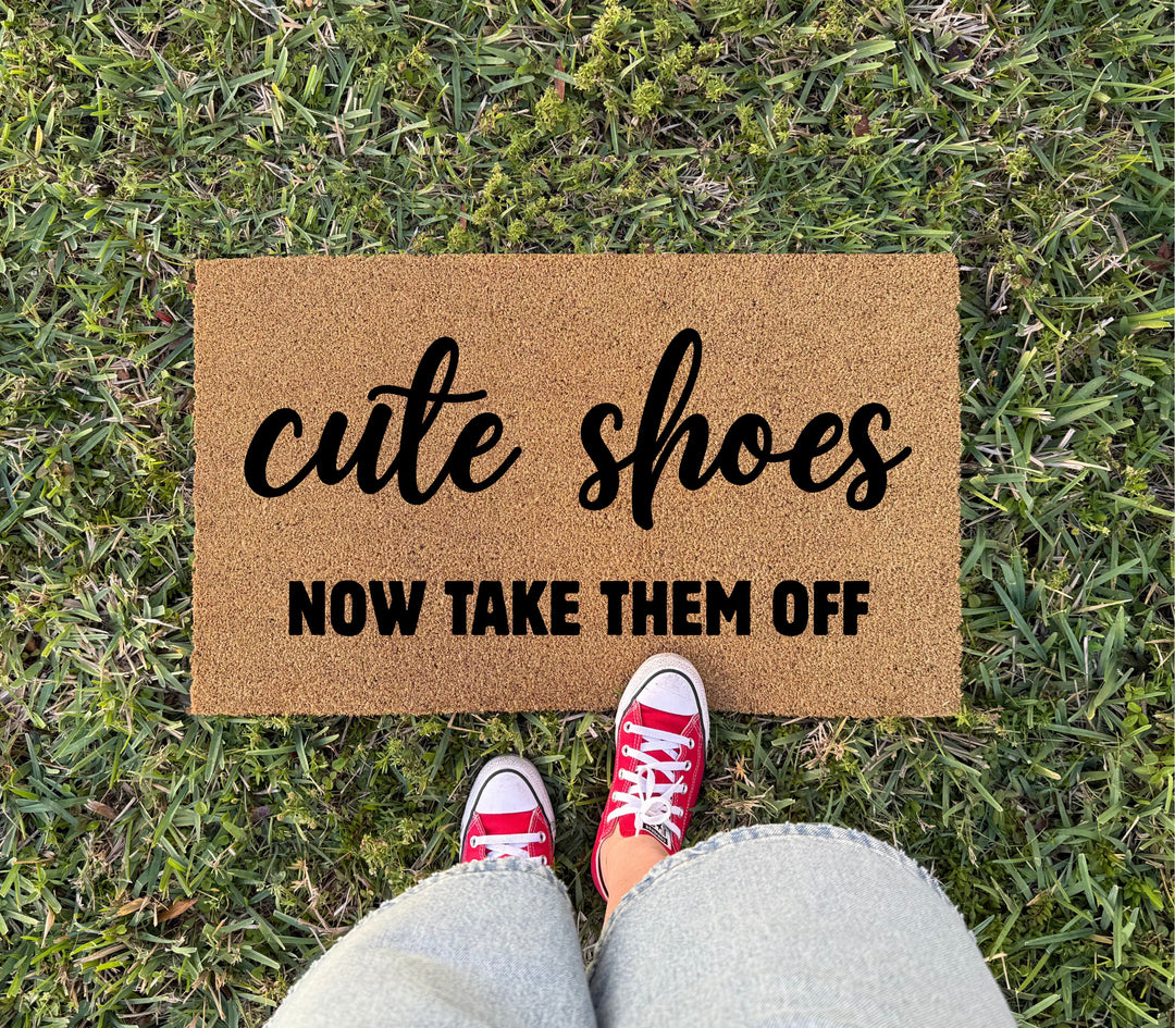Cute Shoes Doormat