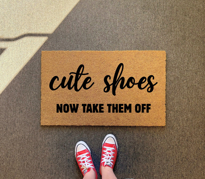 Cute Shoes Doormat