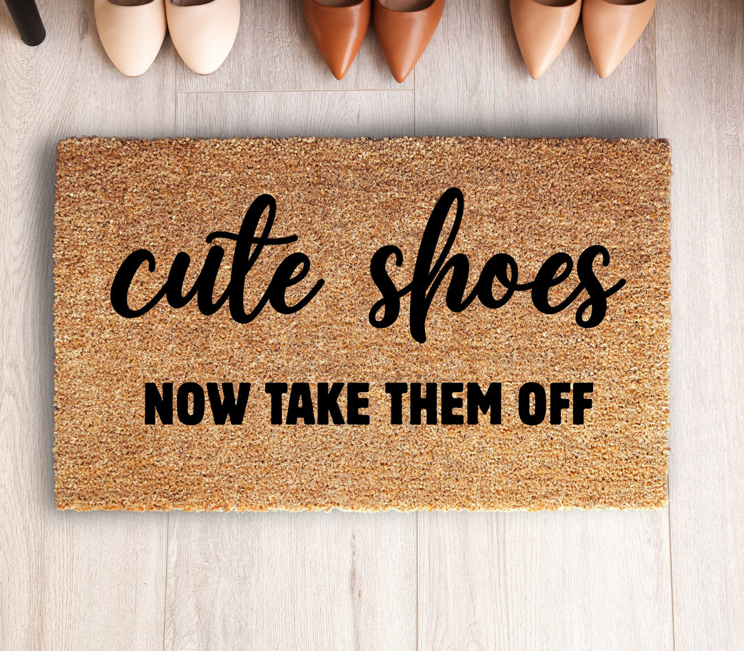 Cute Shoes Doormat