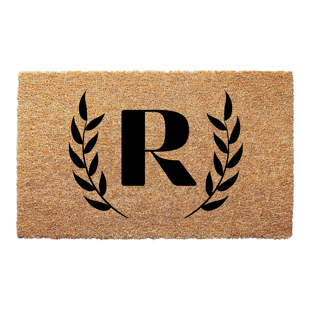 Letter Monogram Custom Doormat