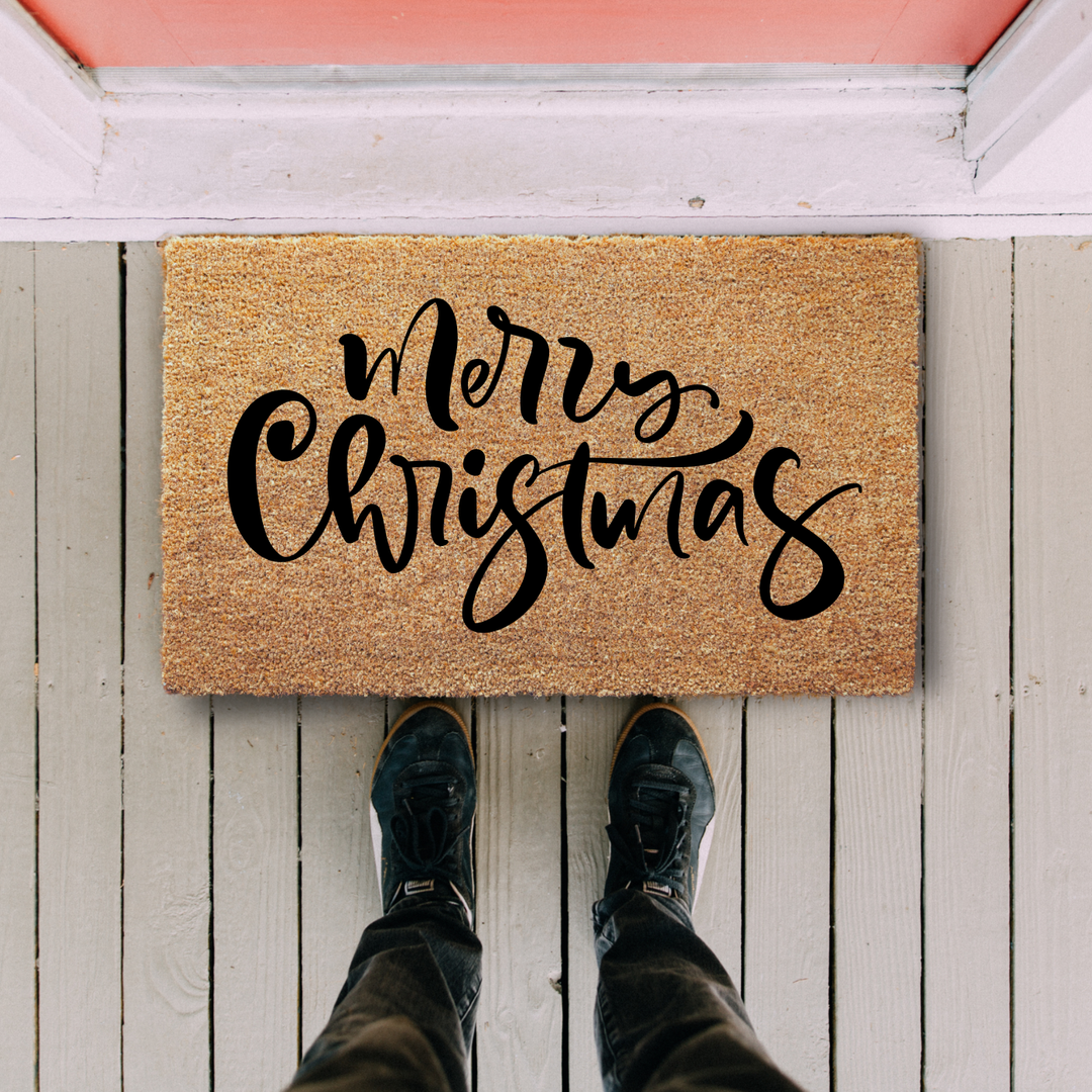 Merry XMAS Welcome Doormat