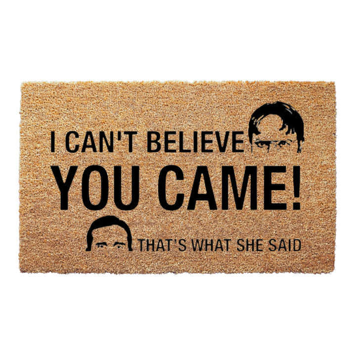 Ironic Doormat For Decorative Entryway