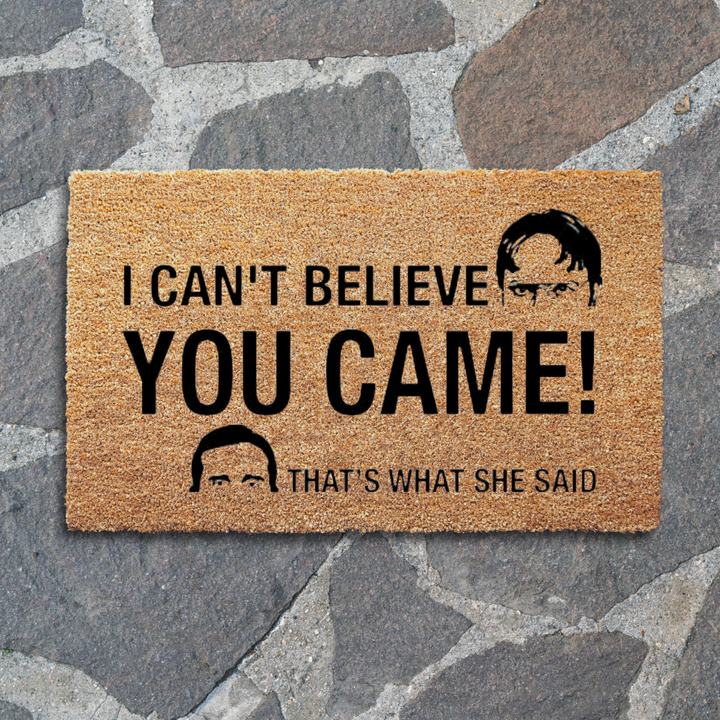 Ironic Doormat For Decorative Entryway