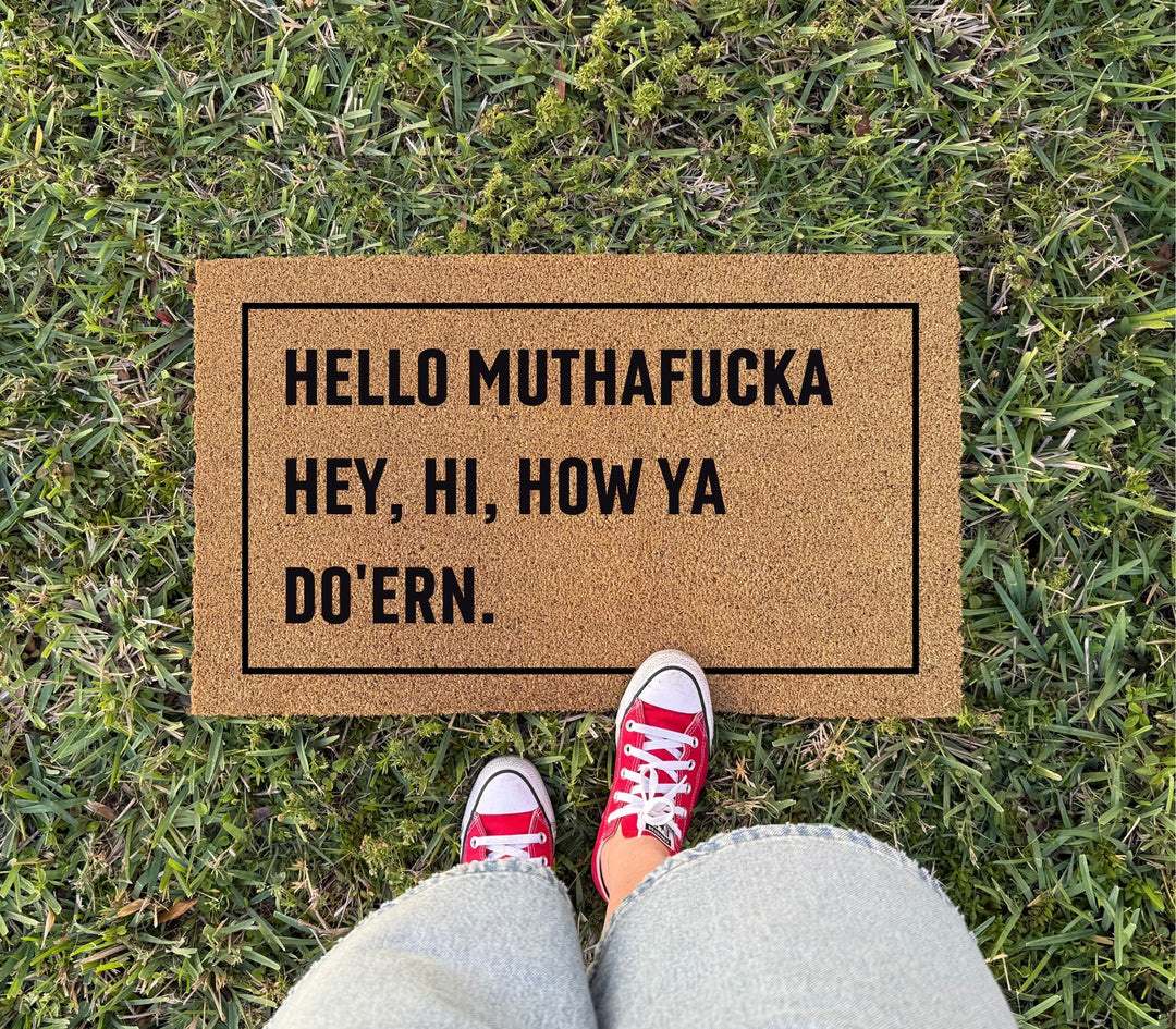 Lil Wayne Funny Welcome Doormat