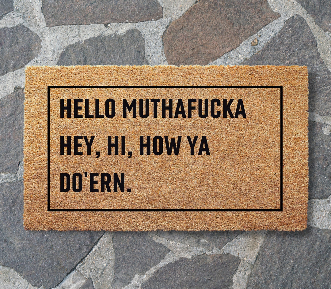 Lil Wayne Funny Welcome Doormat