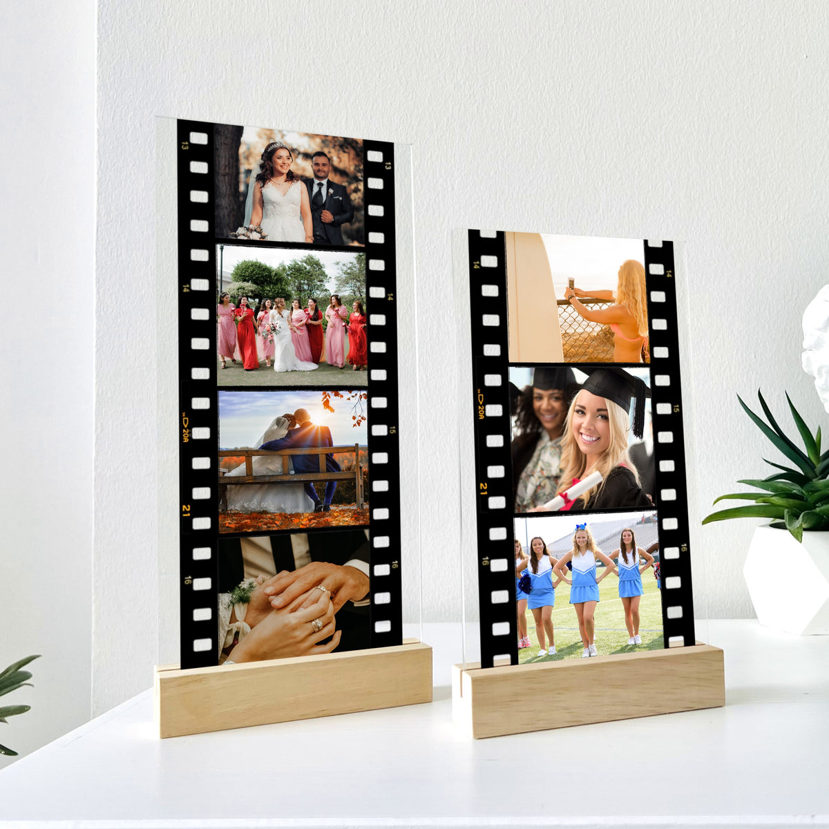 Film Strip Photo Plaque
