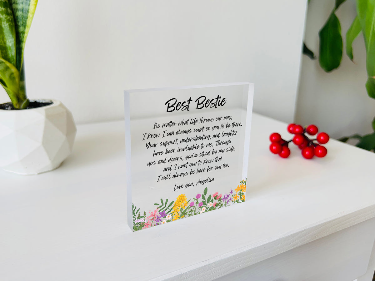 Thank You Keepsake Block