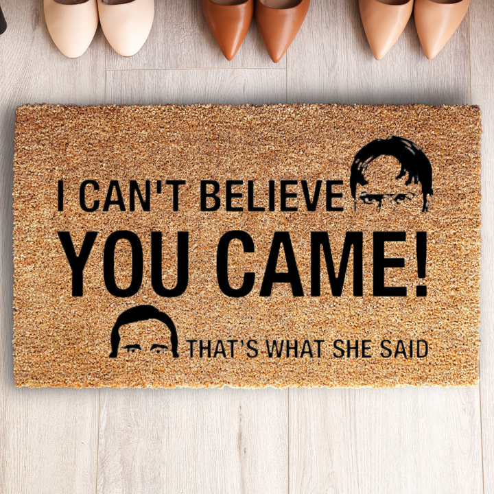 Ironic Doormat For Decorative Entryway