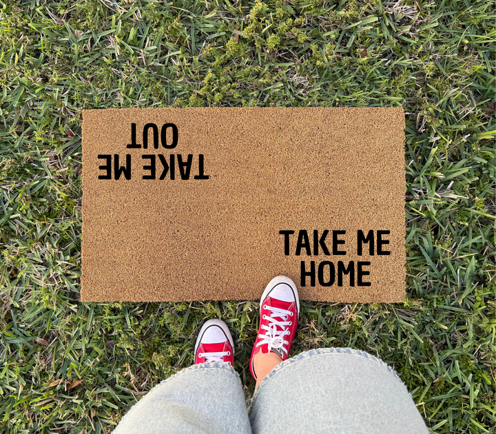 Take Me Home Take Me Out Doormat