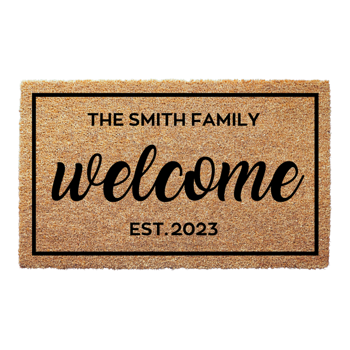 Welcome Customized Doormat