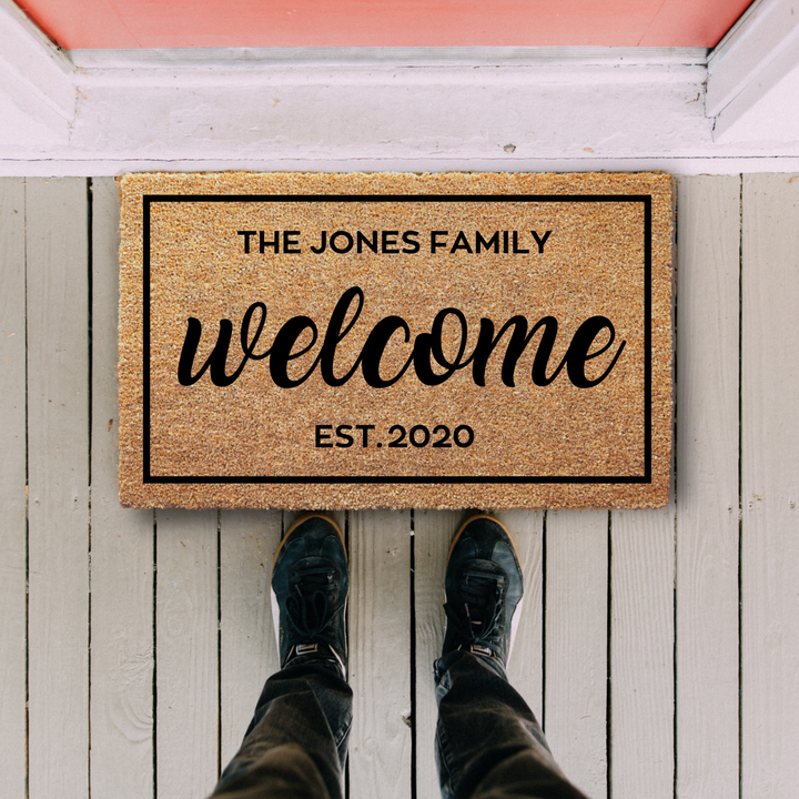 Welcome Customized Doormat