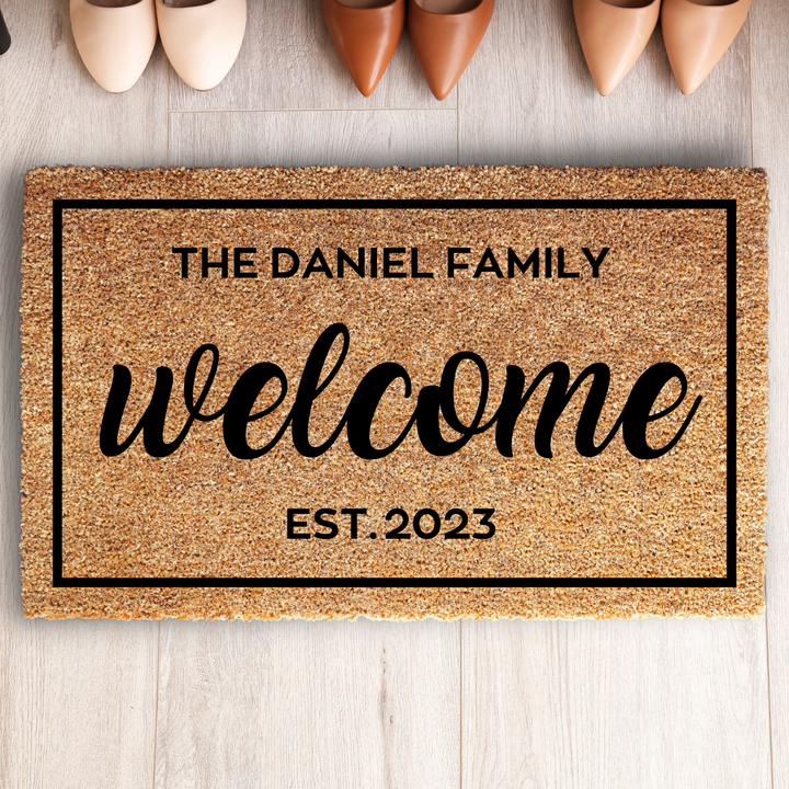 Welcome Customized Doormat