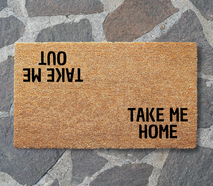Take Me Home Take Me Out Doormat