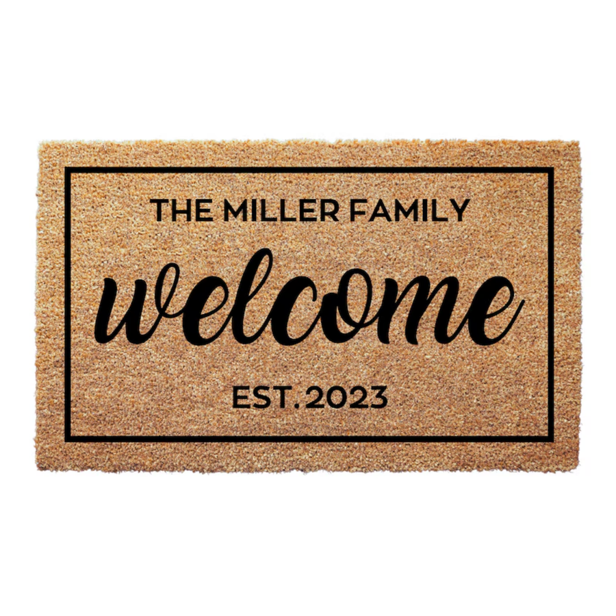 Welcome Customized Doormat