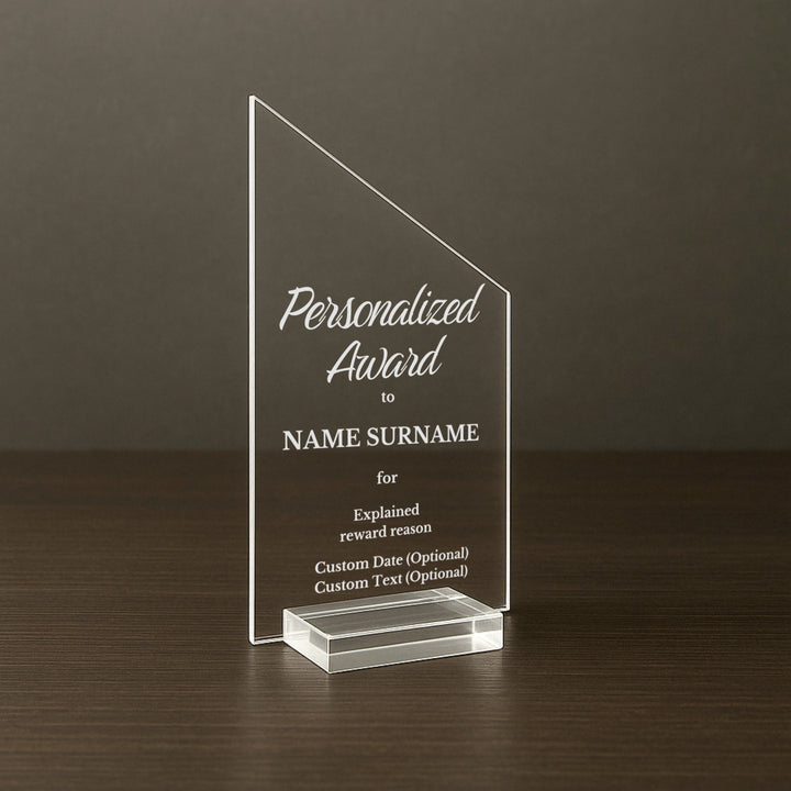 Personalized Acrylic Award 1